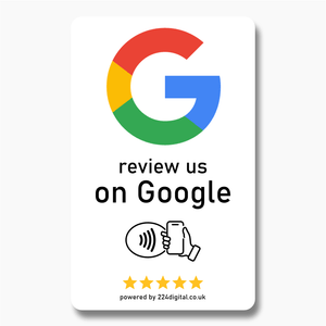 Google Review Card - NFC only - 224 DIGITAL