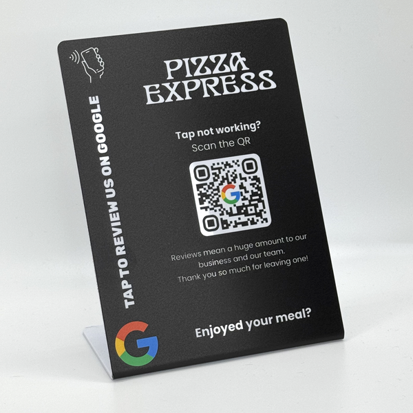 Google Tap to Review Premium Restaurant/Cafe Stand