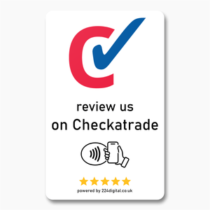 Checkatrade Review Card - NFC Only - 224 DIGITAL