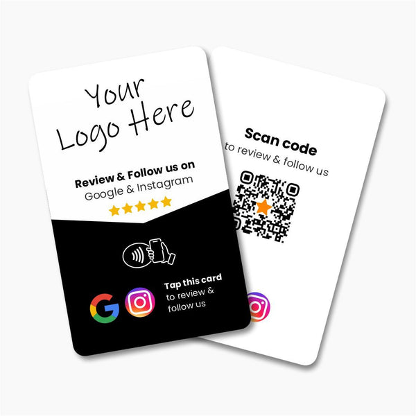 Google & Instagram Multilink Review & Follow Card - 224 DIGITAL