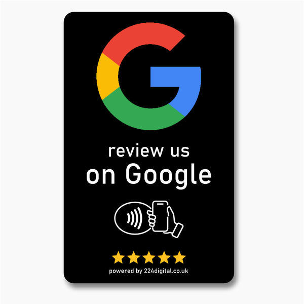 Google Review Card - NFC only - 224 DIGITAL