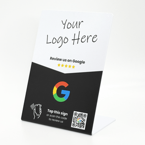 Google Review Stand - Custom Logo - Tap & Scan - 224 DIGITAL