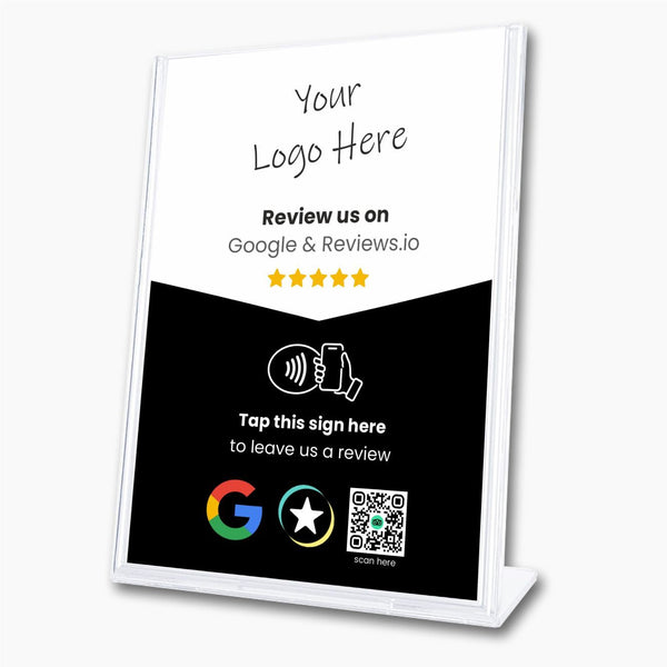 Google & Reviews.io Multilink Review Sign - 224 DIGITAL