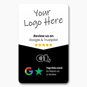 Google & Trustpilot Multilink Review Card - 224 DIGITAL