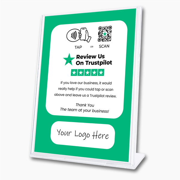 Tap or Scan to Review us on Trustpilot Sign - 224 DIGITAL