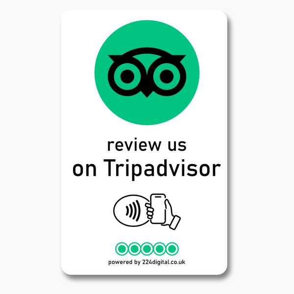 Tripadvisor Review Card - NFC only - 224 DIGITAL